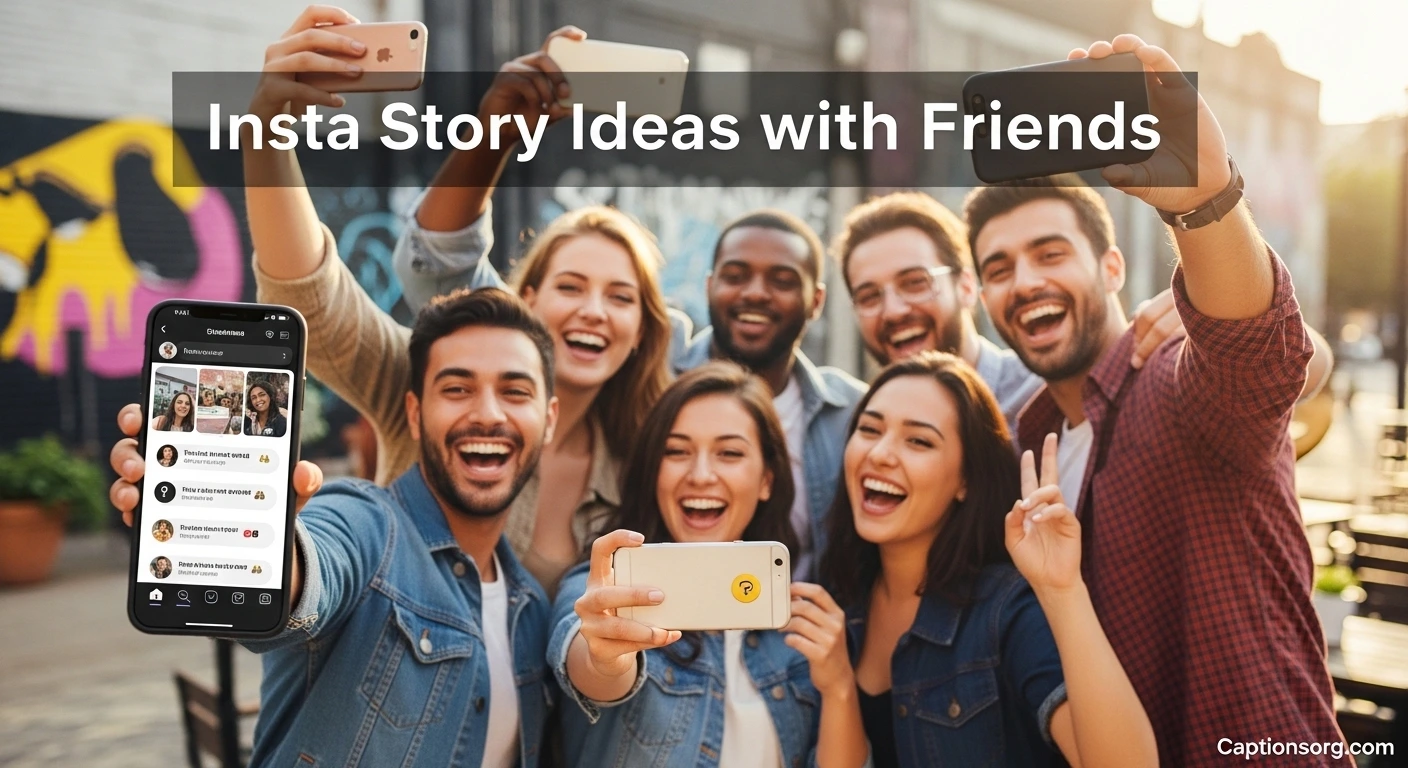 680+ Insta Story Ideas with Friends