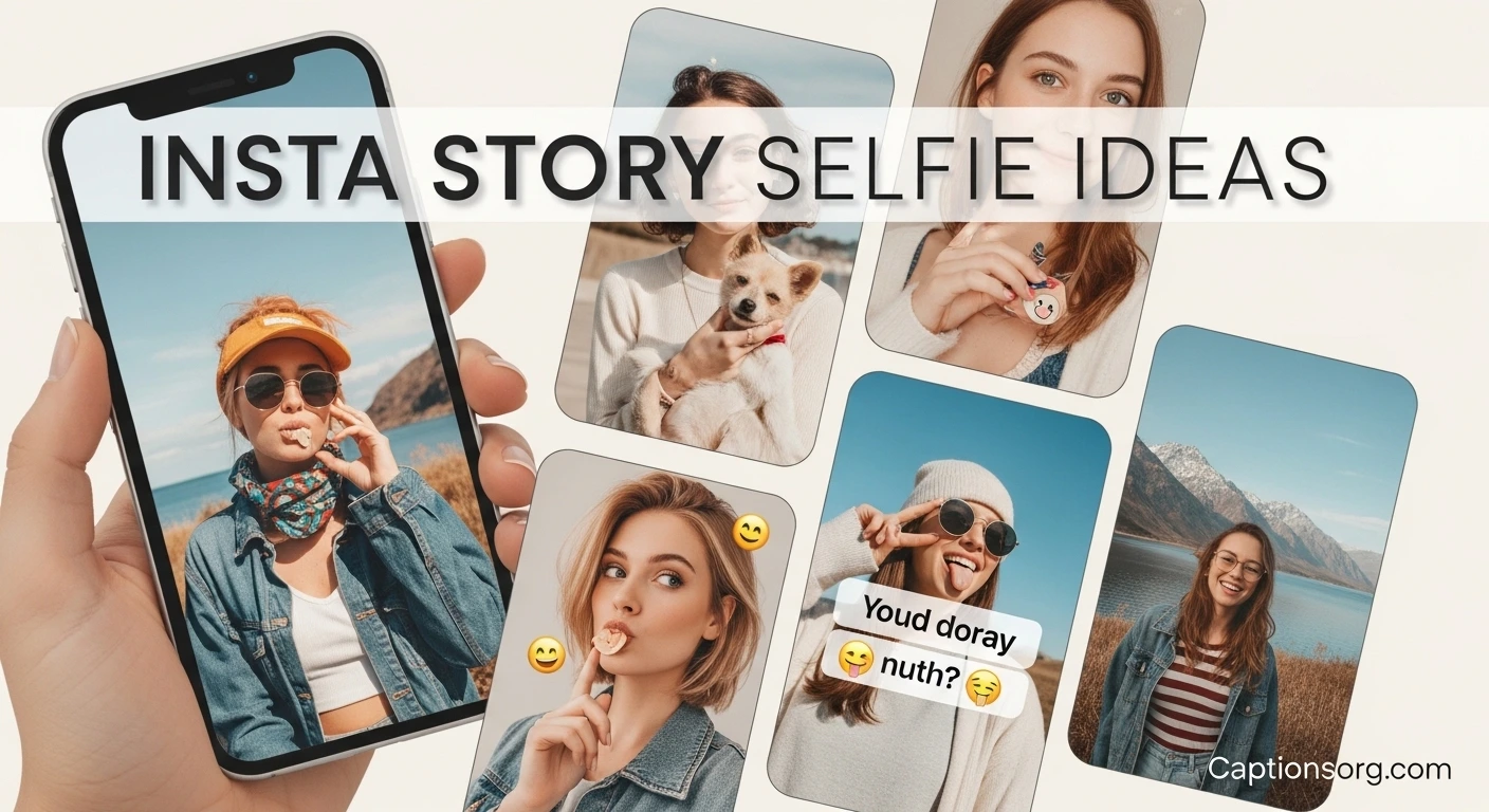 610+ Insta Story Selfie Ideas