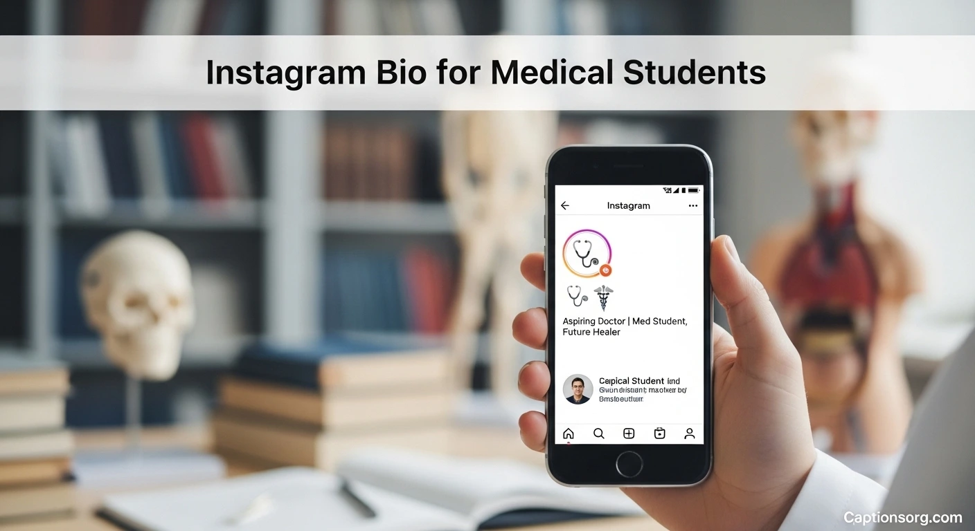 Instagram Bio for Medical Students