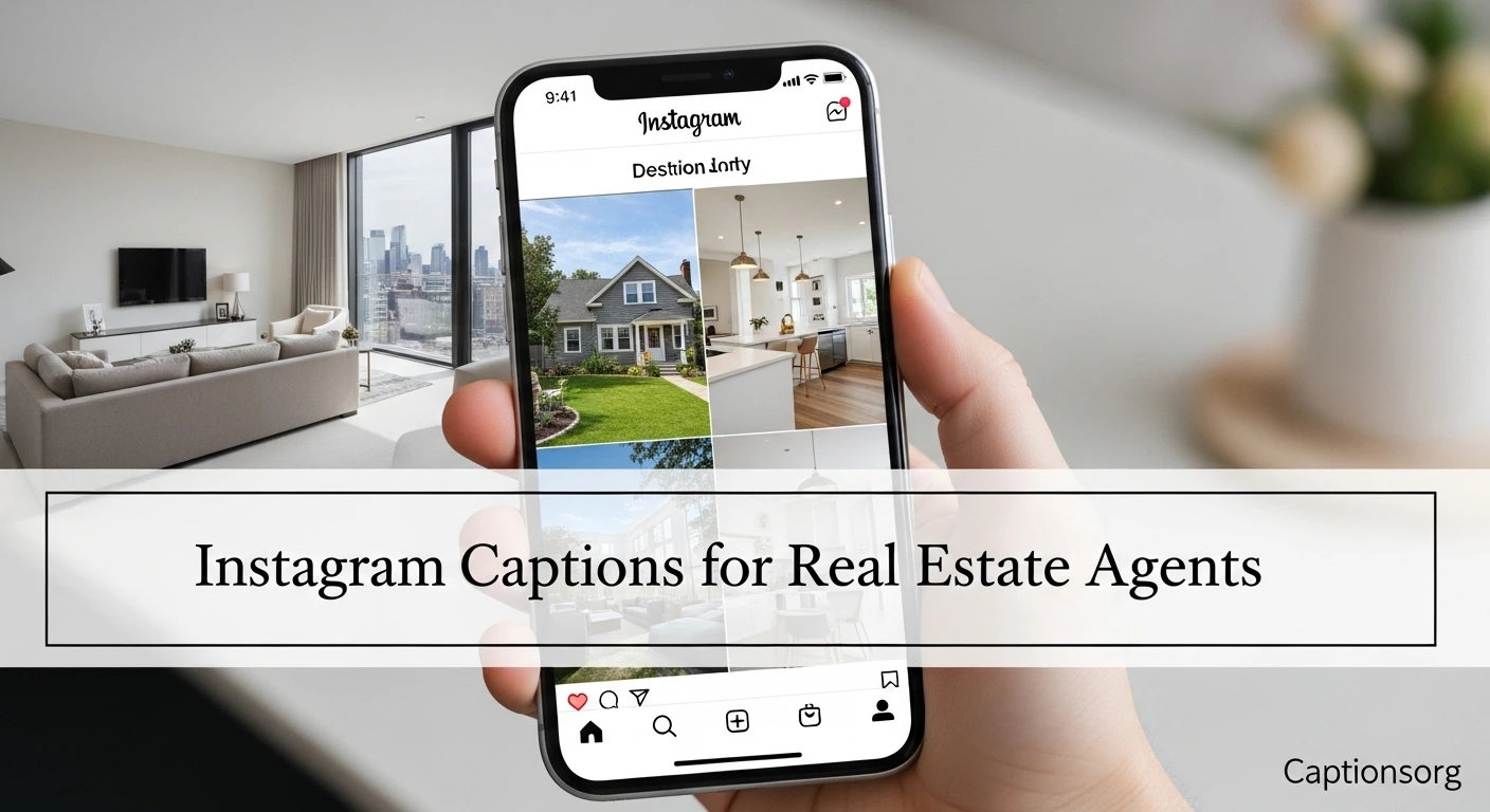 Instagram Captions for Real Estate Agents