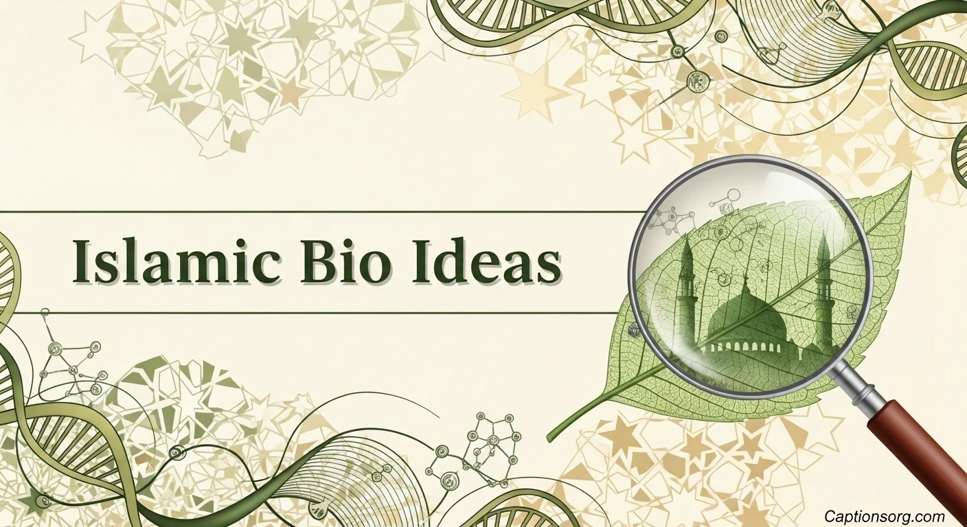 Islamic Bio Ideas