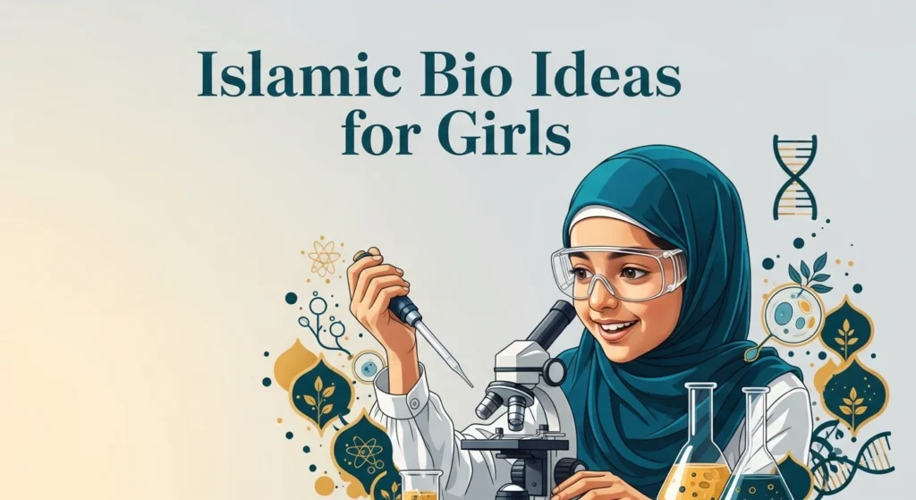 Islamic bio ideas for girls