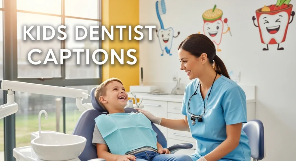 Kids Dentist Captions