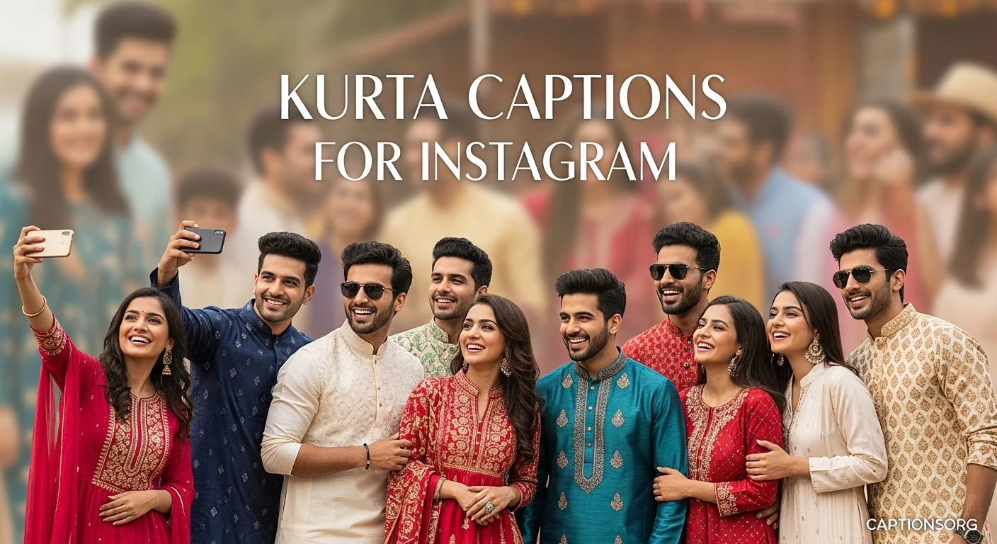 Kurta Captions for Instagram