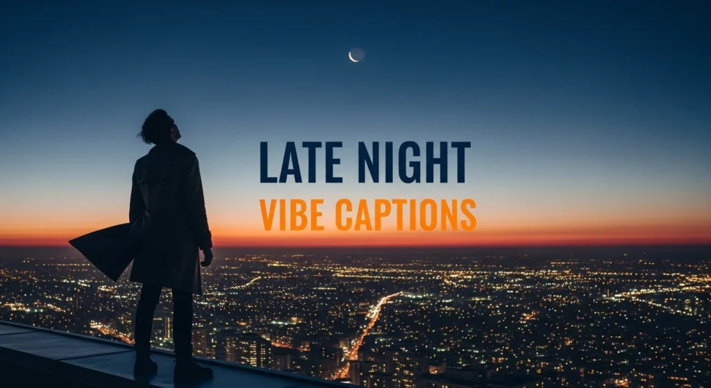 Late Night Vibe Captions