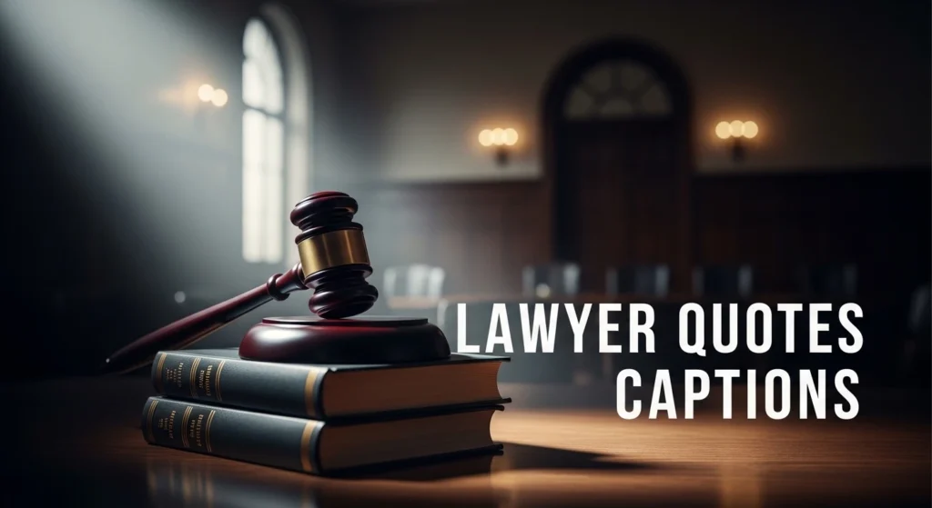 Lawyer Quotes Captions
