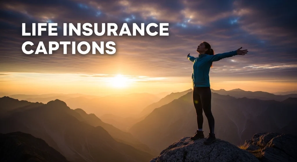 Life Insurance Captions