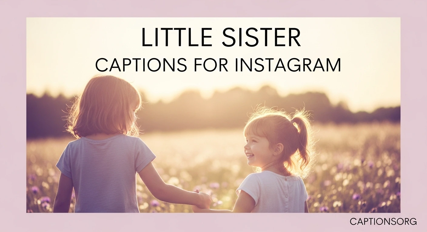 Little Sister Captions for Instagram