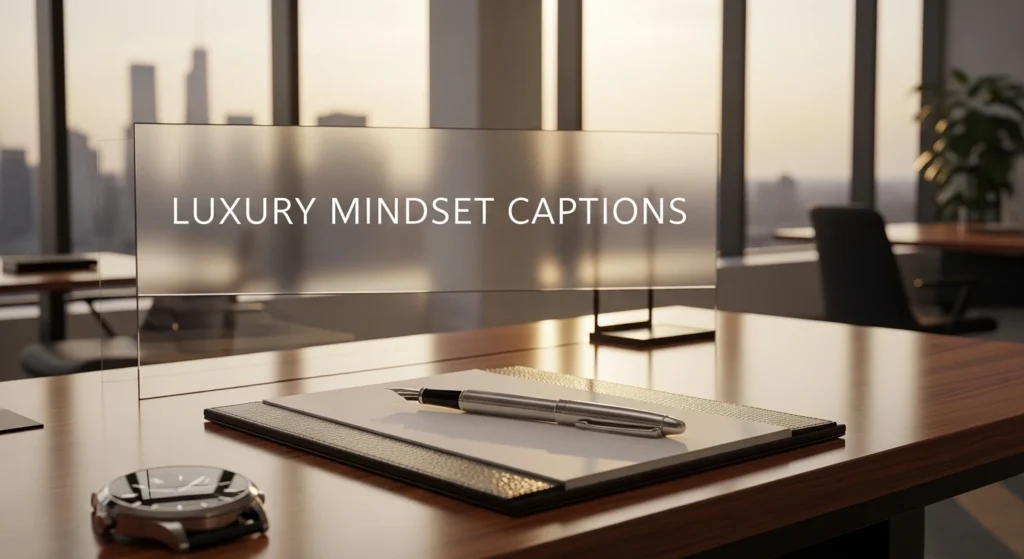 Luxury Mindset Captions