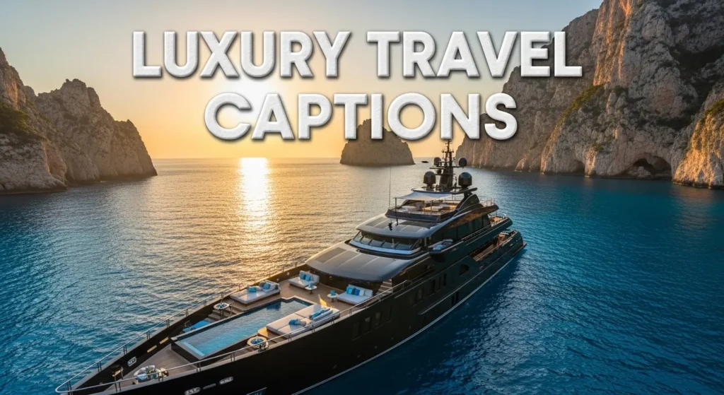 Luxury Travel Captions
