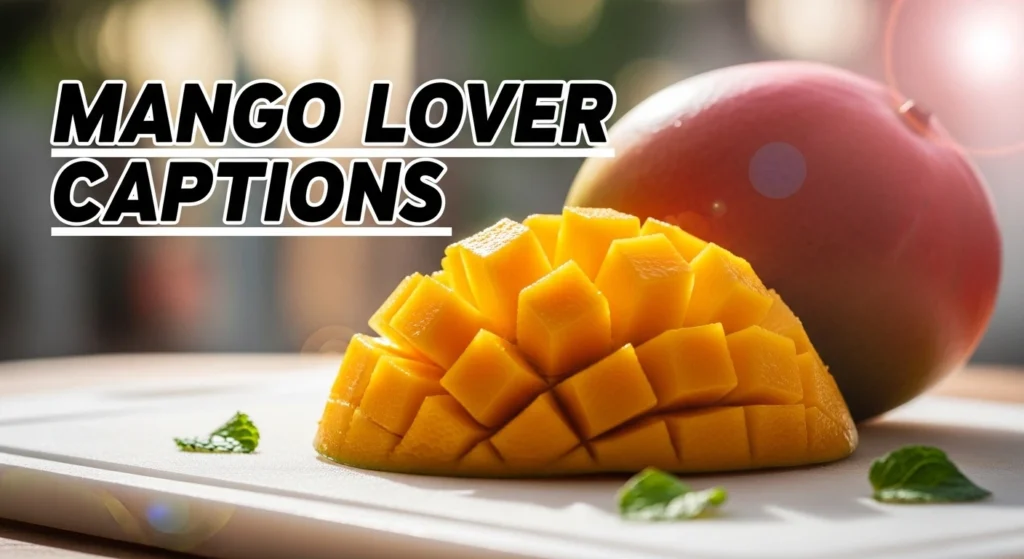 Mango Lover Captions