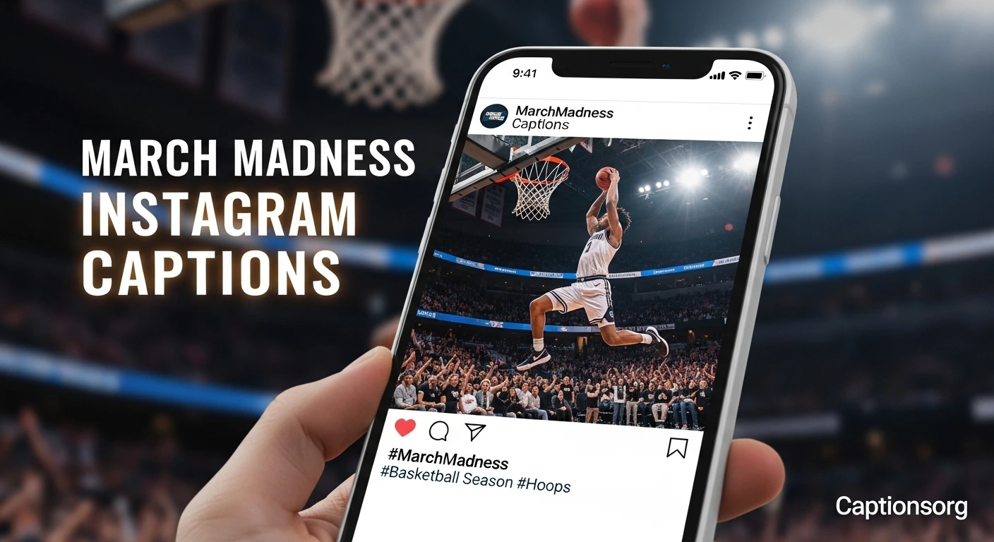 630+ March Madness Instagram Captions