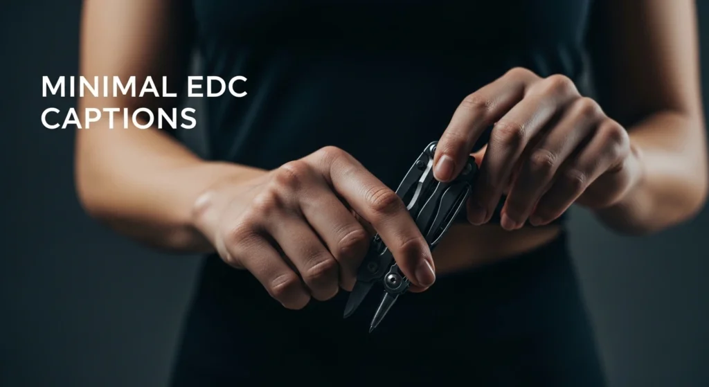 Minimal EDC Captions