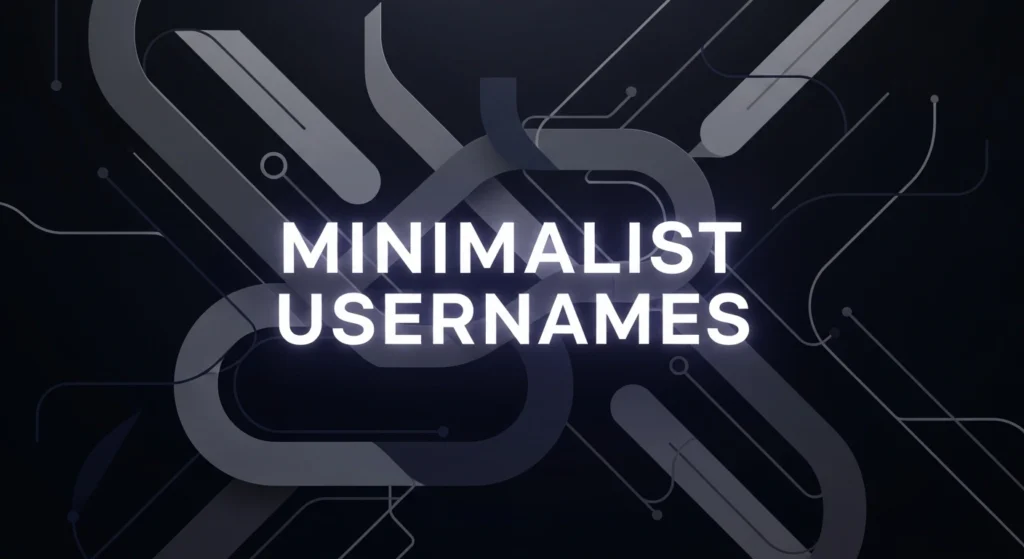 Minimalist Usernames