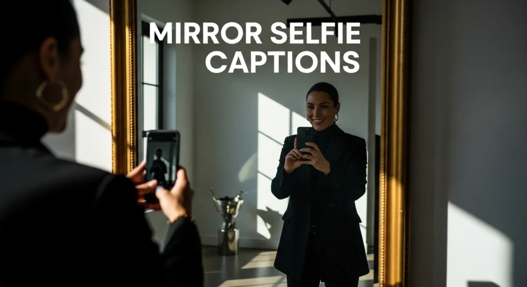 Mirror Selfie Captions
