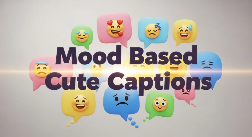 Mood Based Cute Captions