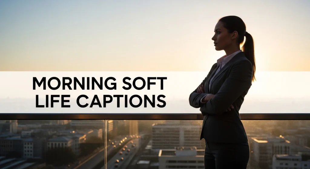 Morning Soft Life Captions