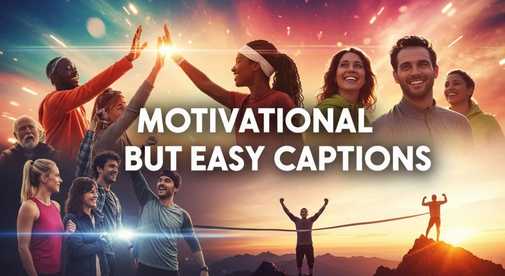 Motivational But Easy Captions