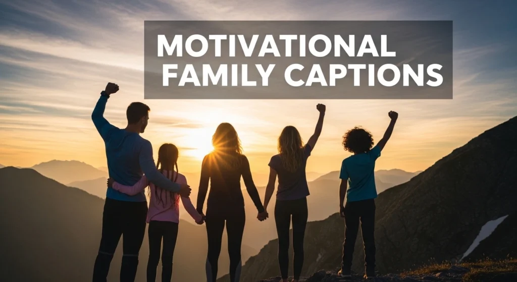 Motivational Family Captions