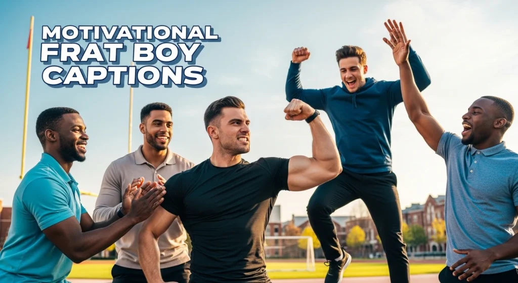 Motivational Frat Boy Captions