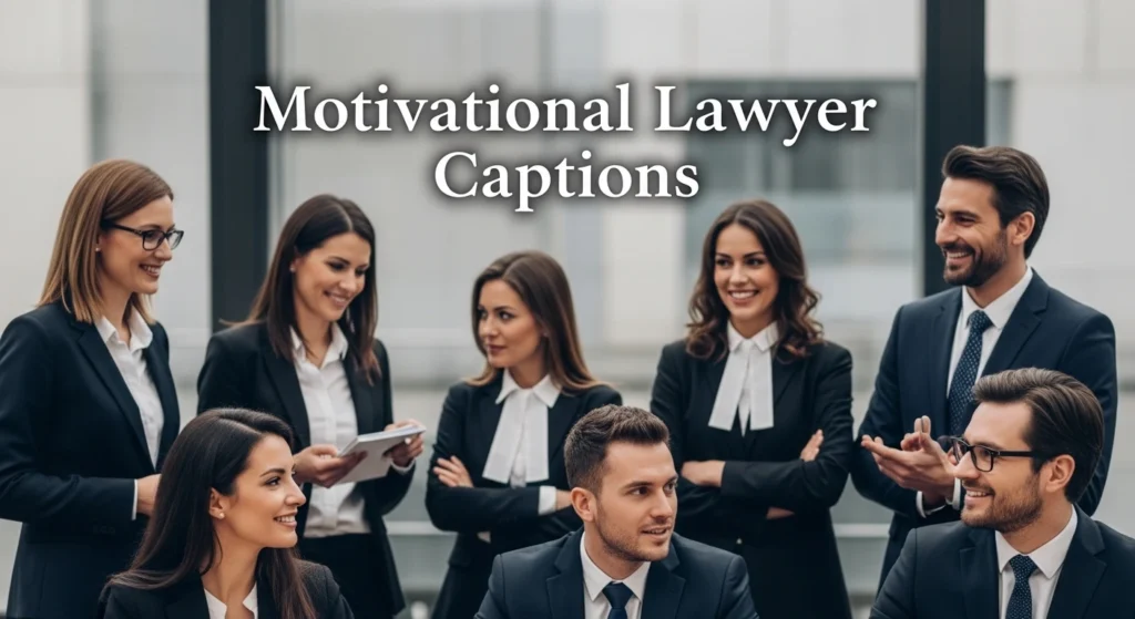 Motivational Lawyer Captions