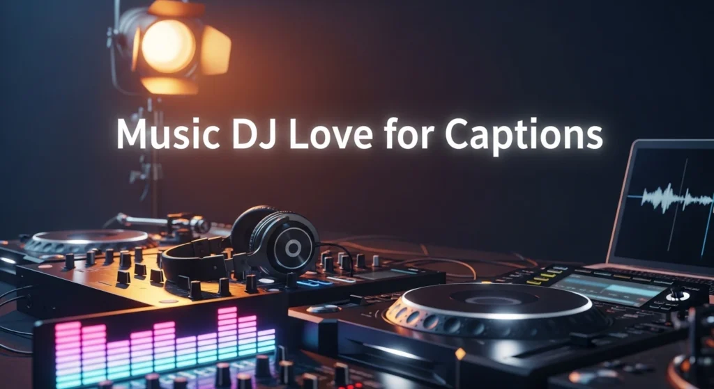 Music DJ Love for Captions