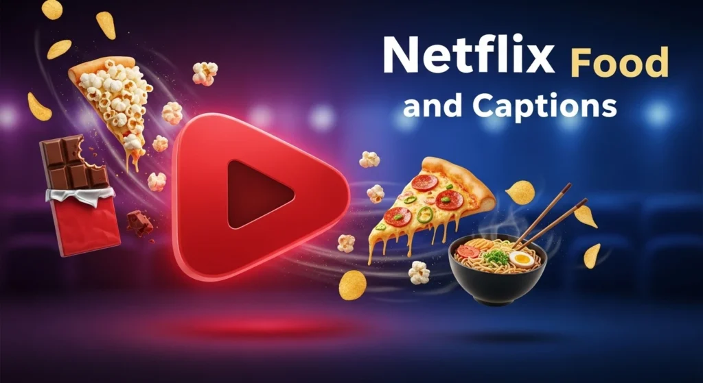 Netflix and Food Captions