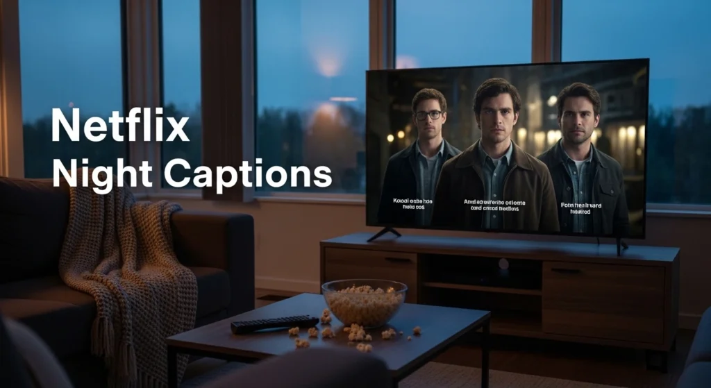 Netflix Night Captions