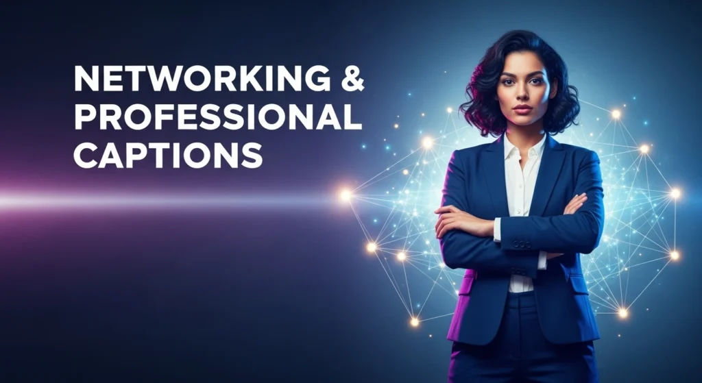 Networking & Professional Captions