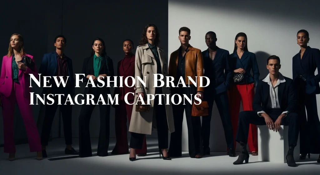 New Fashion Brand Instagram Captions