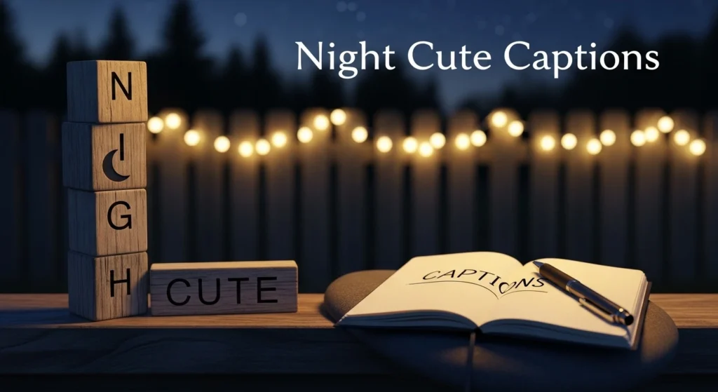 Night Cute Captions