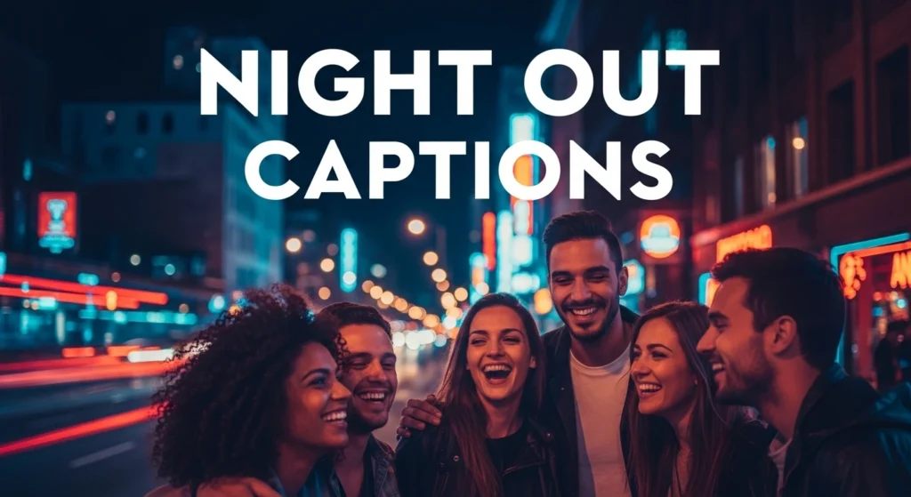 Night Out Captions
