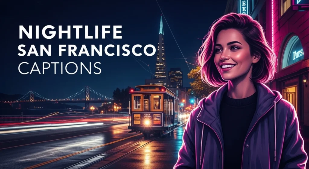 Nightlife San Francisco Captions