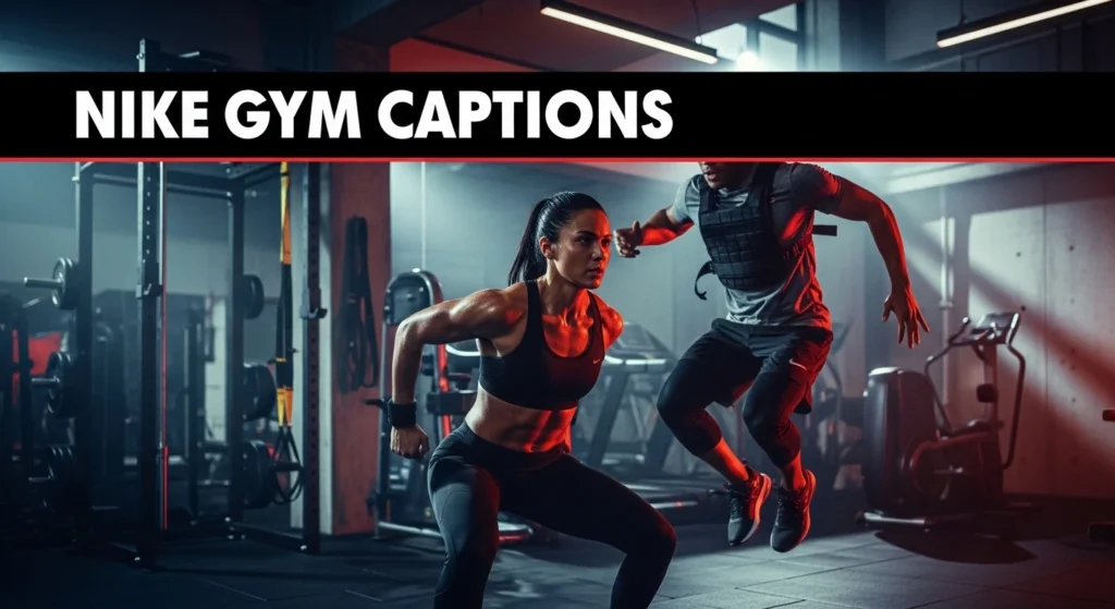 Nike Gym Captions