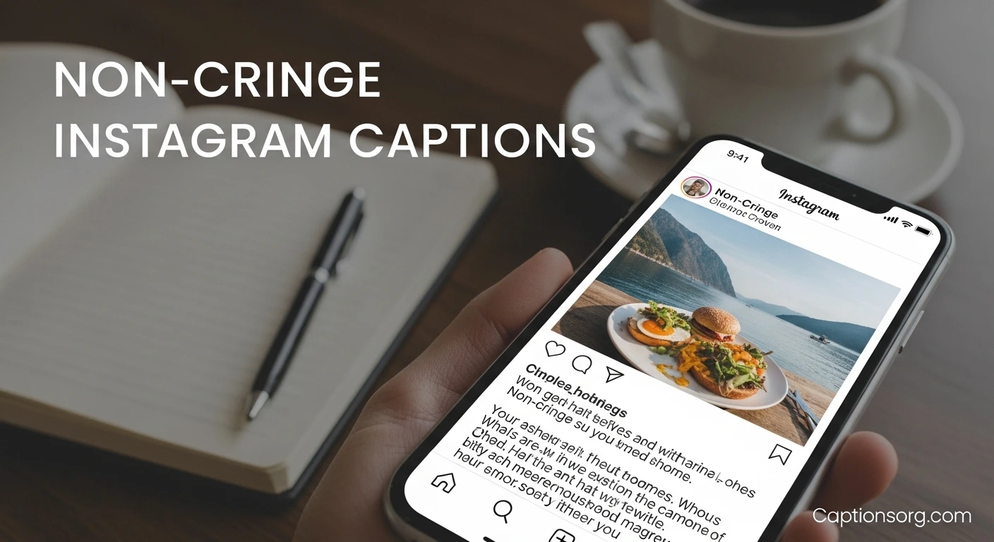 630+ Non-Cringe Instagram Captions