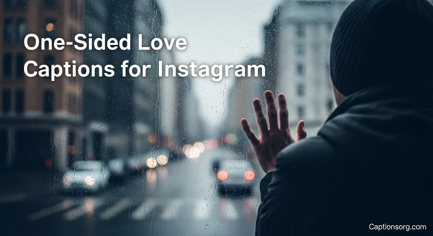 One-Sided Love Captions for Instagram