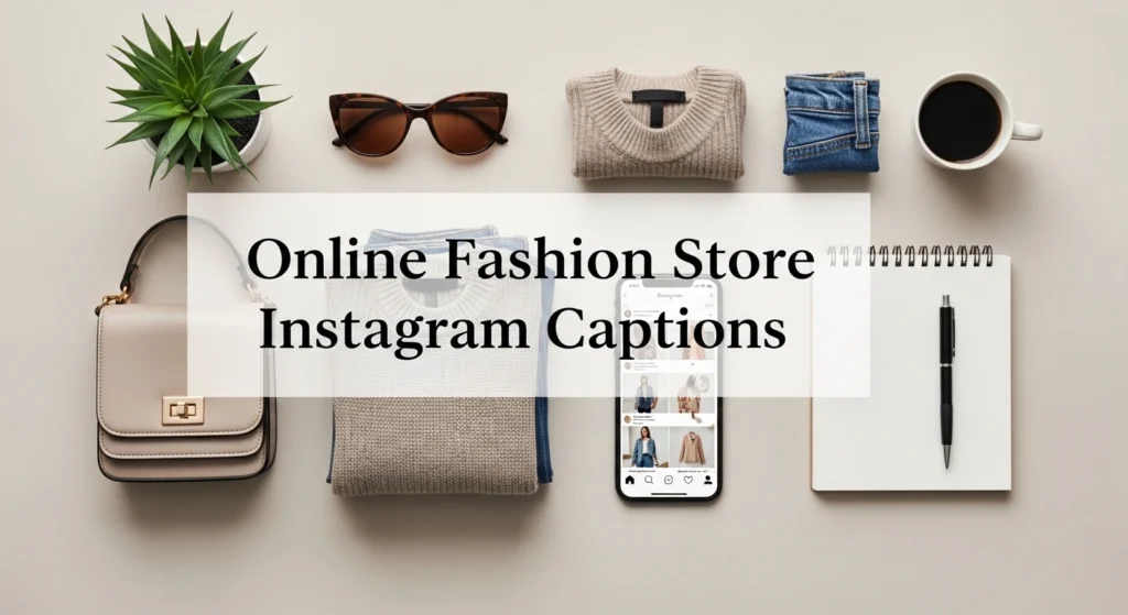 Online Fashion Store Instagram Captions