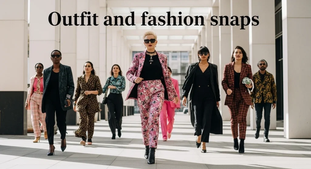 Outfit and fashion snaps