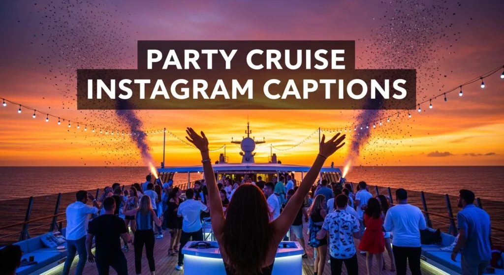 Party Cruise Instagram Captions