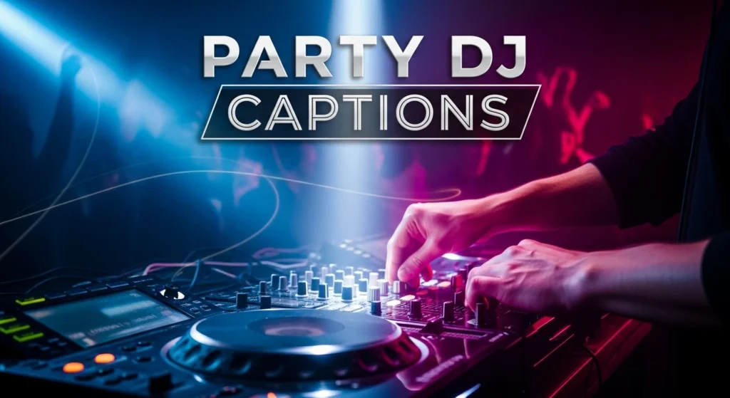 Party DJ Captions