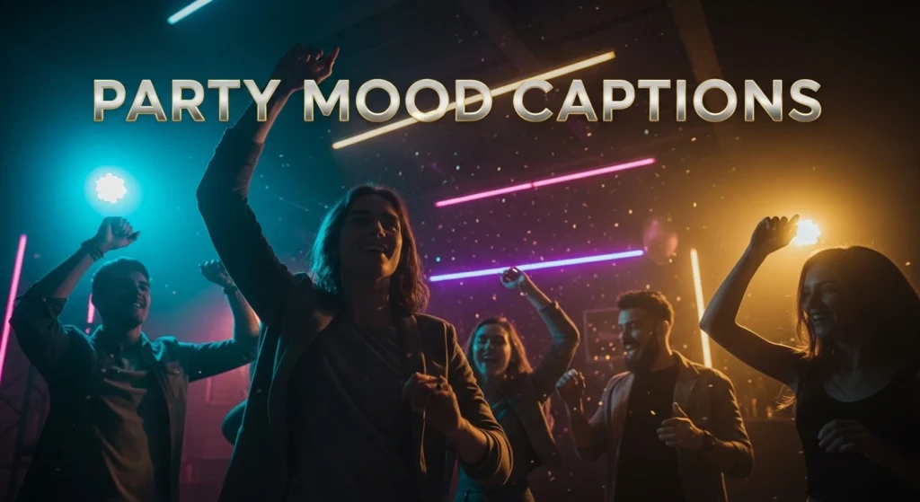 Party Mood Captions