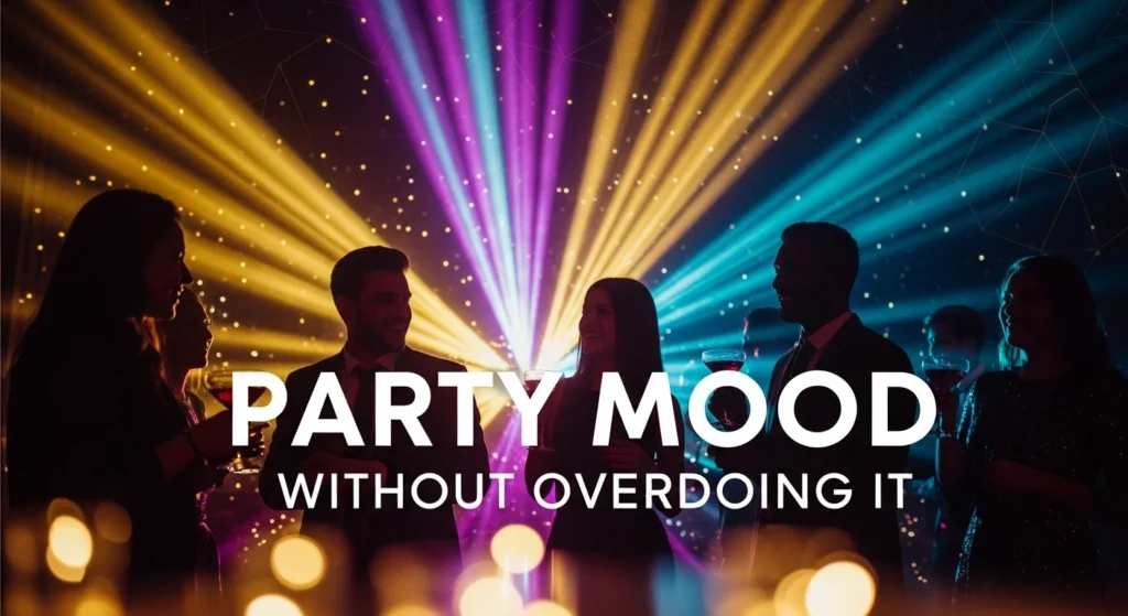 Party Mood Without Overdoing It