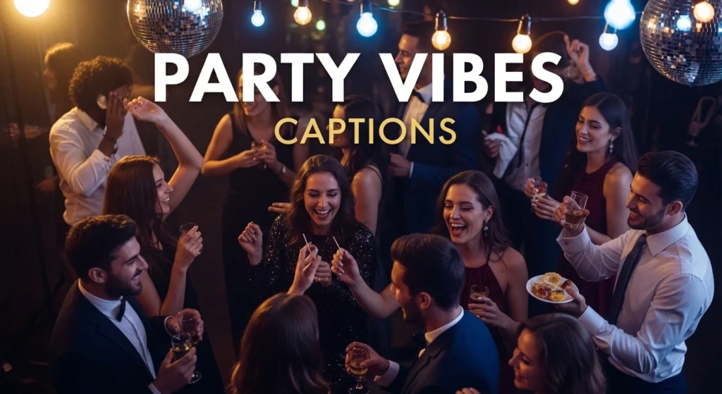 Party Vibes Captions
