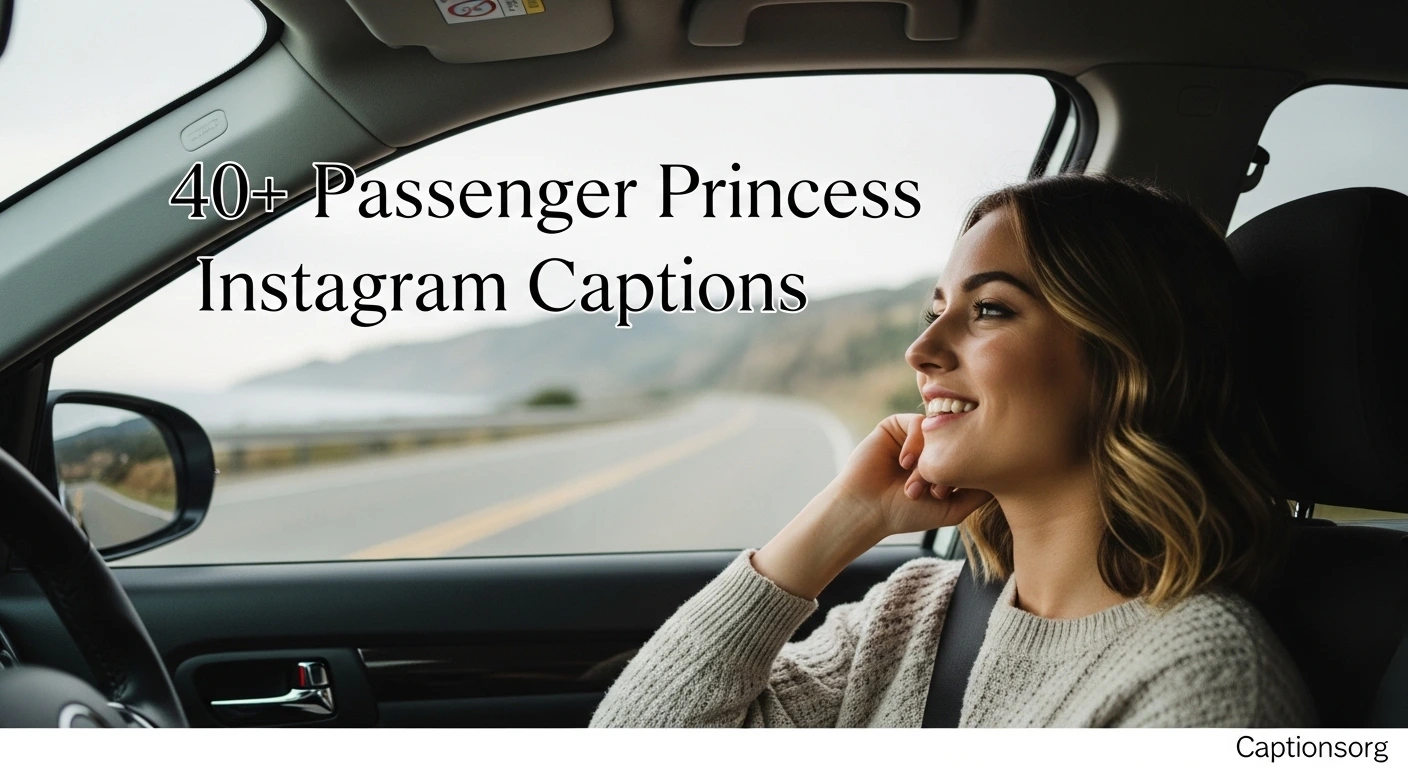 Passenger Princess Instagram Captions