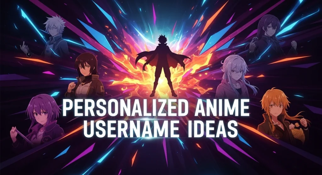 Personalized Anime Username Ideas