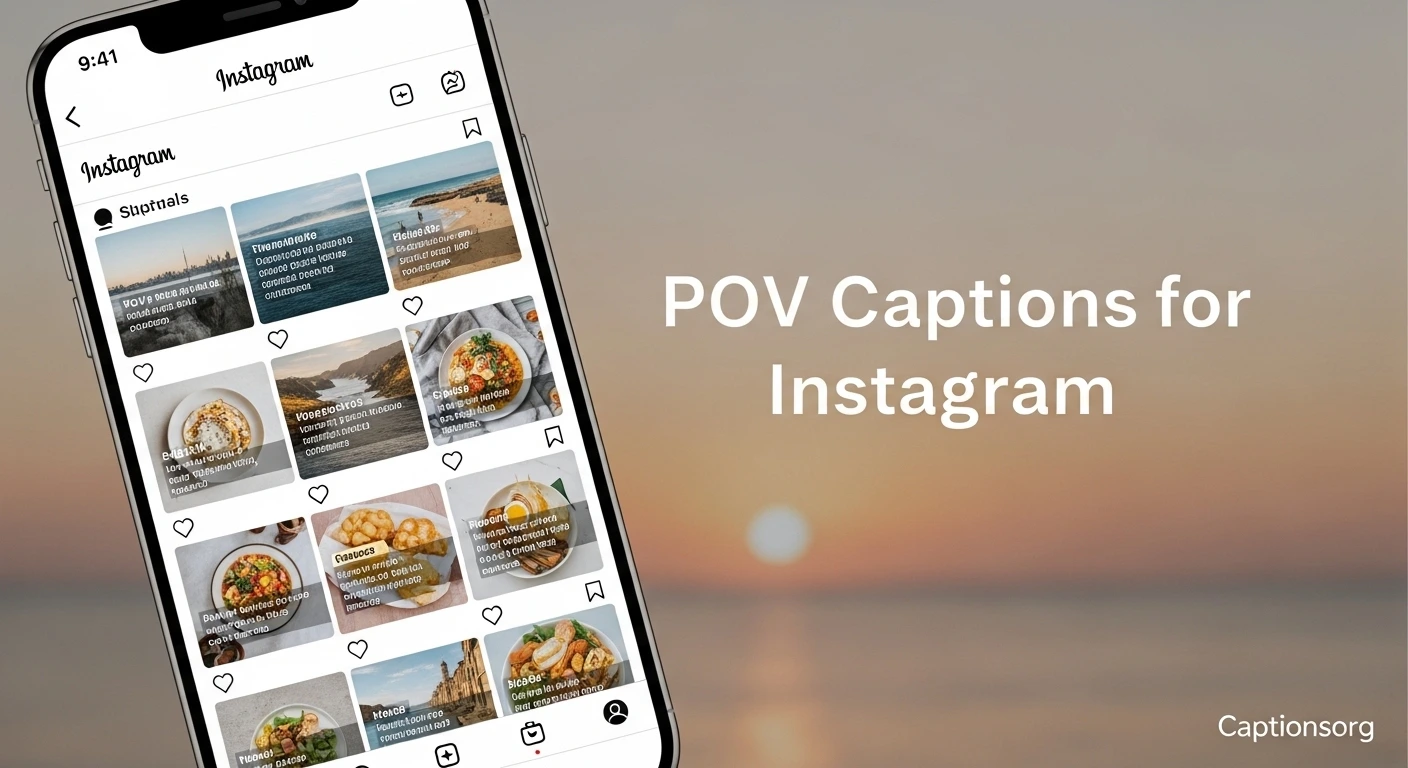 POV Captions for Instagram