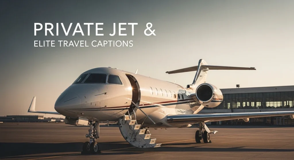 Private Jet & Elite Travel Captions
