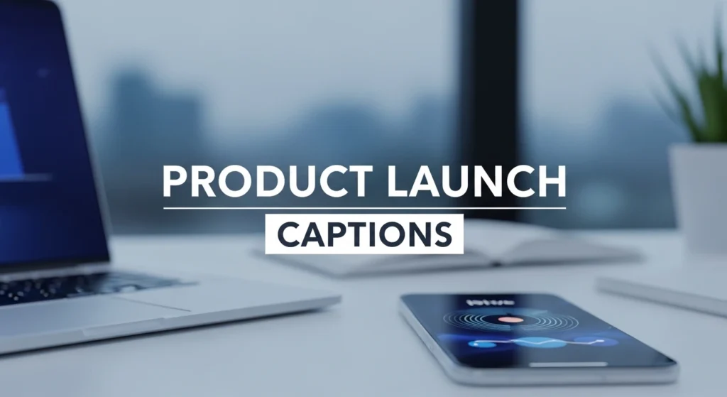 Product Launch Captions