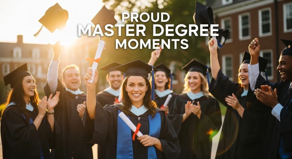 Proud Master Degree Moments