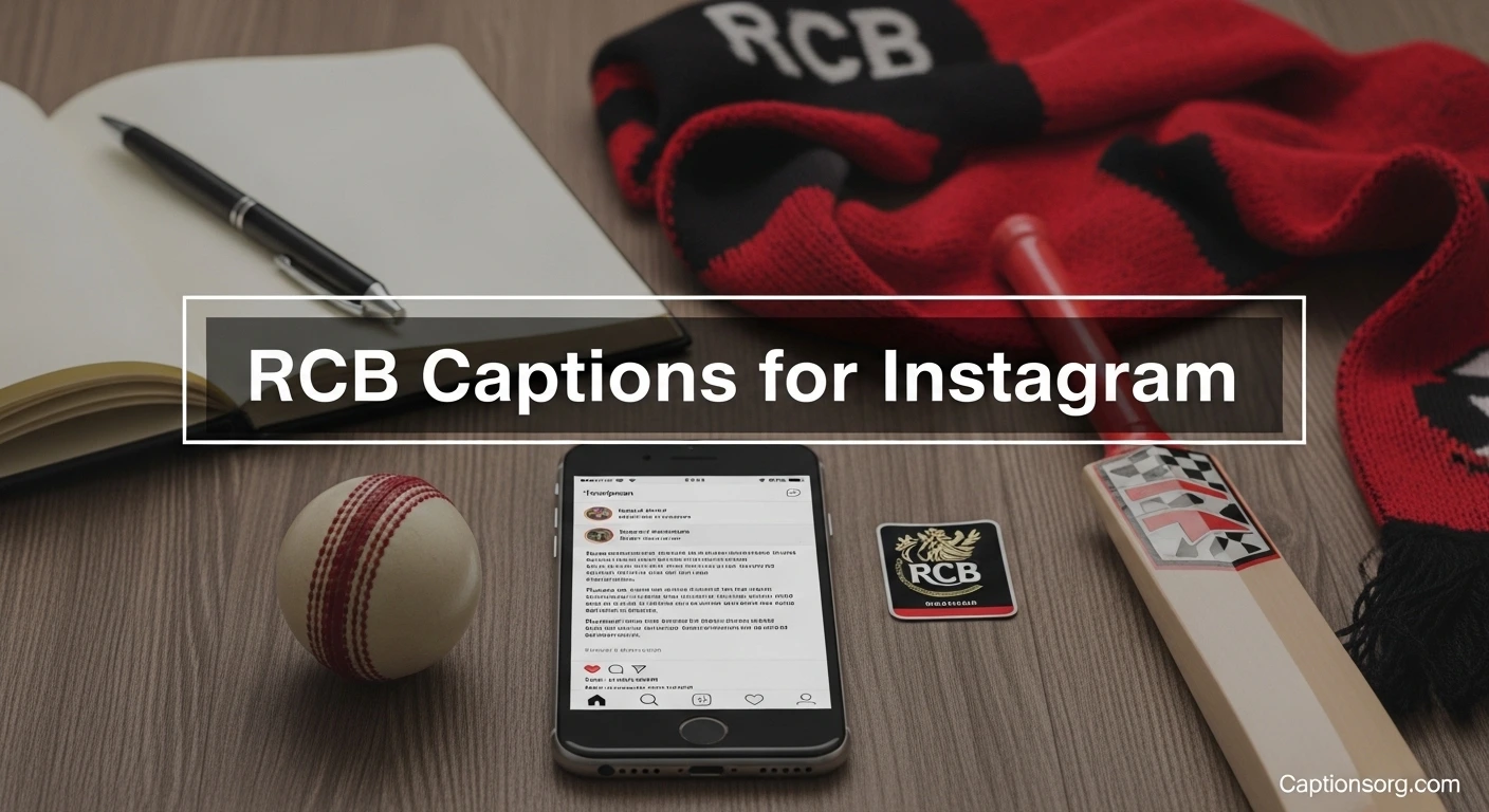 RCB Captions for Instagram